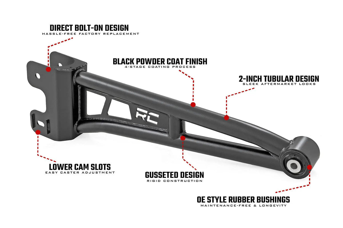 Radius Arm Upgrade | Ford F-250/F-350 Super Duty 4WD (2023-2026) by Rough Country
