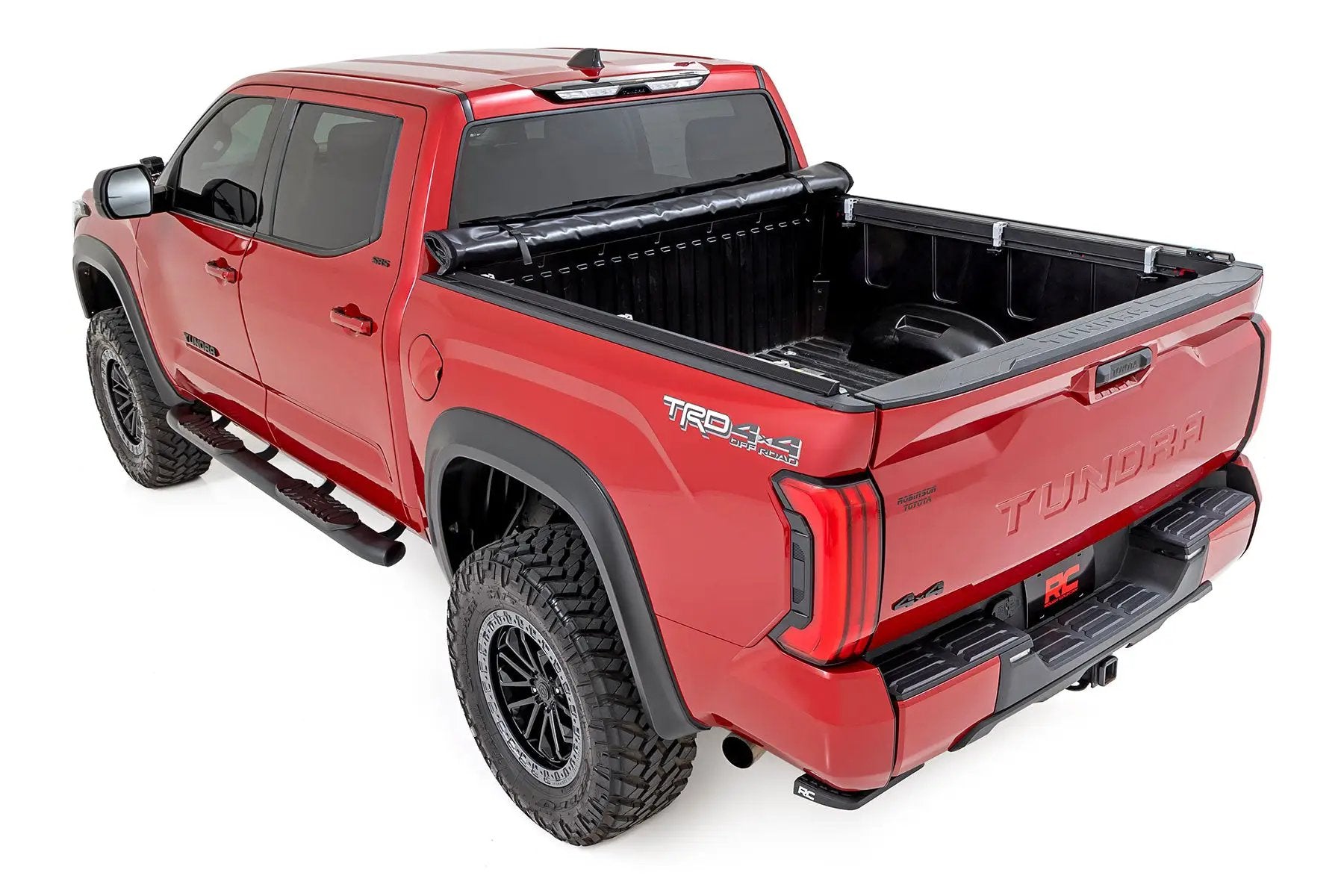 Soft Roll Up Bed Cover | 5'7" Bed | Toyota Tundra 2WD/4WD (2022-2026) by Rough Country