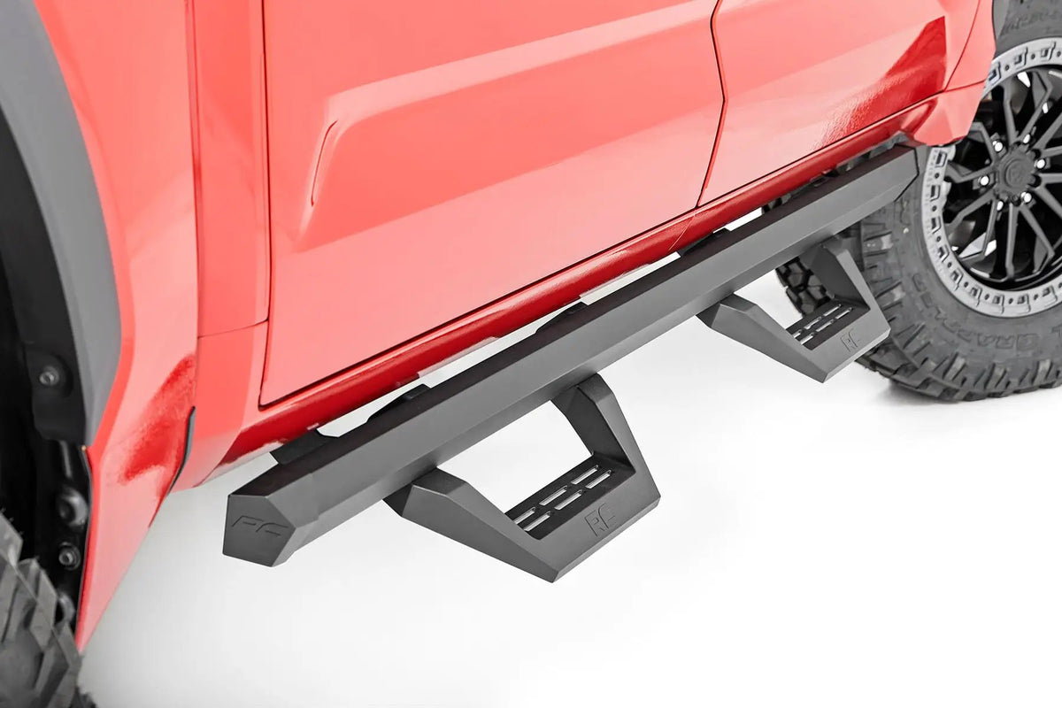 SRX2 Adj Aluminum Steps | CrewMax | Toyota Tundra 2WD/4WD (2022-2026) by Rough Country