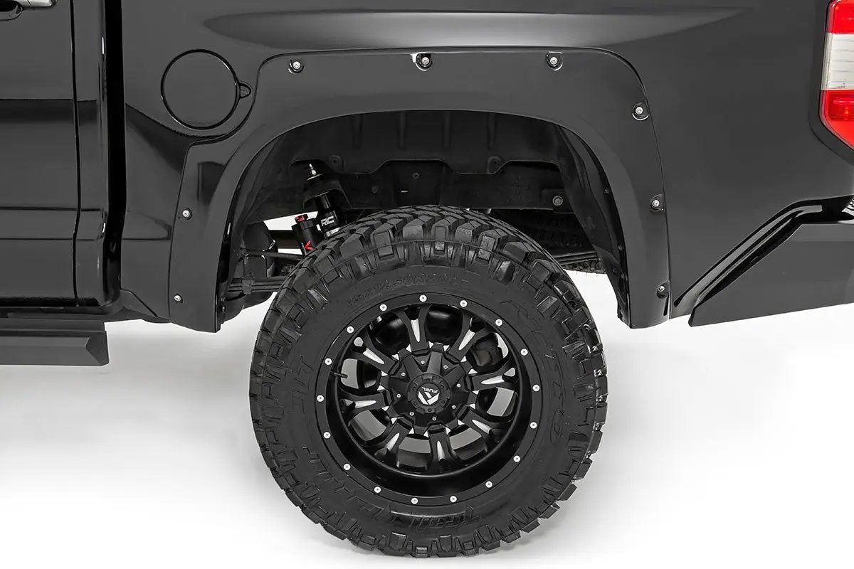 Vertex 2.5 Reservoir Rear Shocks | 6" | Toyota Tundra 2WD/4WD (2007-2021) by Rough Country