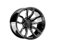 Torque Impact | Gloss Black w/Milled Accents | 20x9 | 6x5.5 | -12mm by Rough Country
