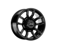 Torque Impact | Satin Black | 20x9 | 8x180 | 0mm by Rough Country