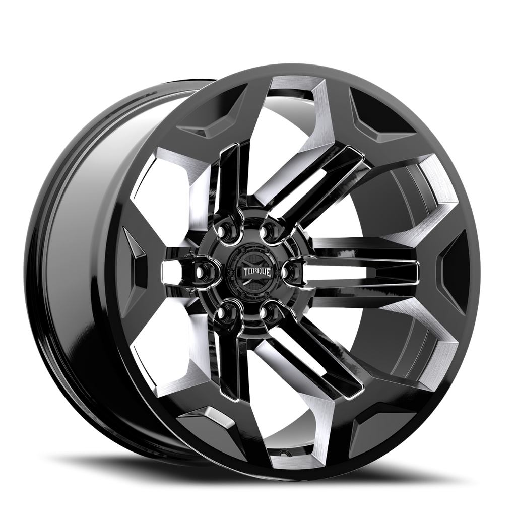 Torque Pulse | Gloss Black | 20x9 | 6x5.5 | 0mm by Rough Country