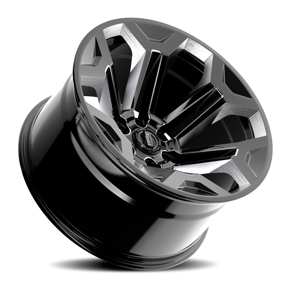 Torque Pulse | Gloss Black | 20x9 | 6x5.5 | -12mm by Rough Country