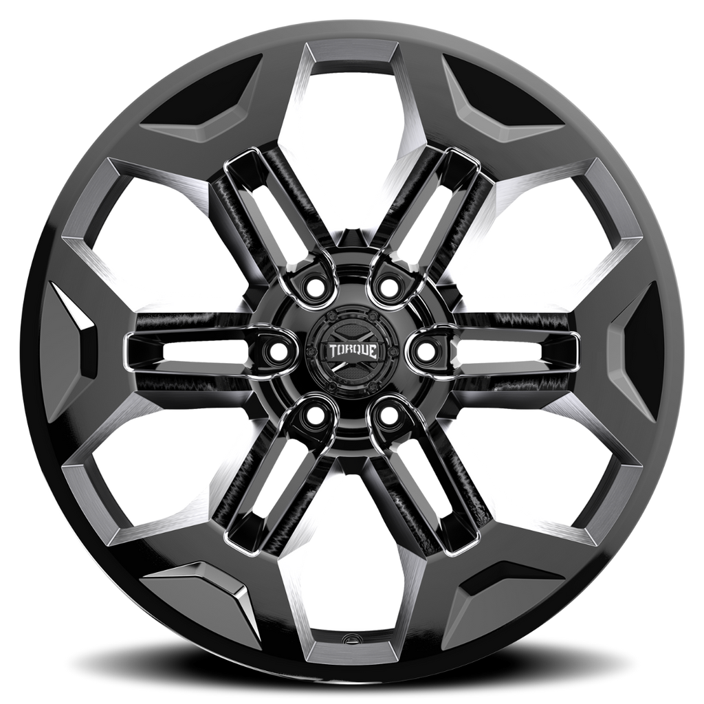 Torque Pulse | Gloss Black | 20x9 | 6x5.5 | 0mm by Rough Country