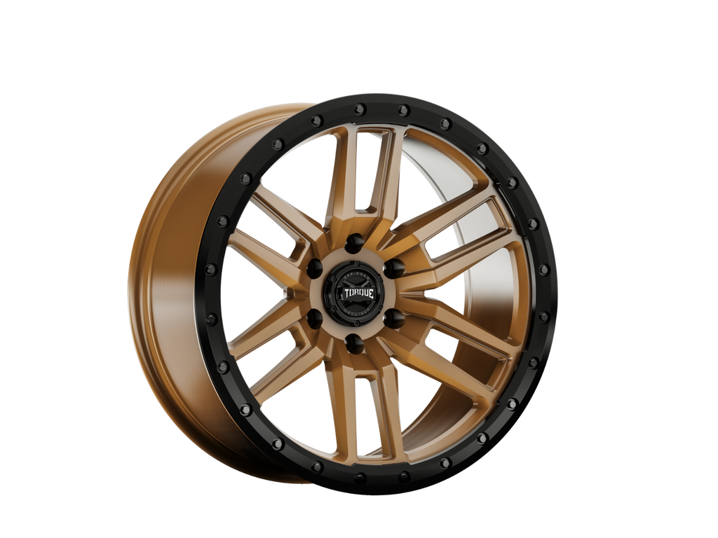 Torque Pritchett | Bronze w/Black Lip | 20x9 | 6x135 | -12mm by Rough Country