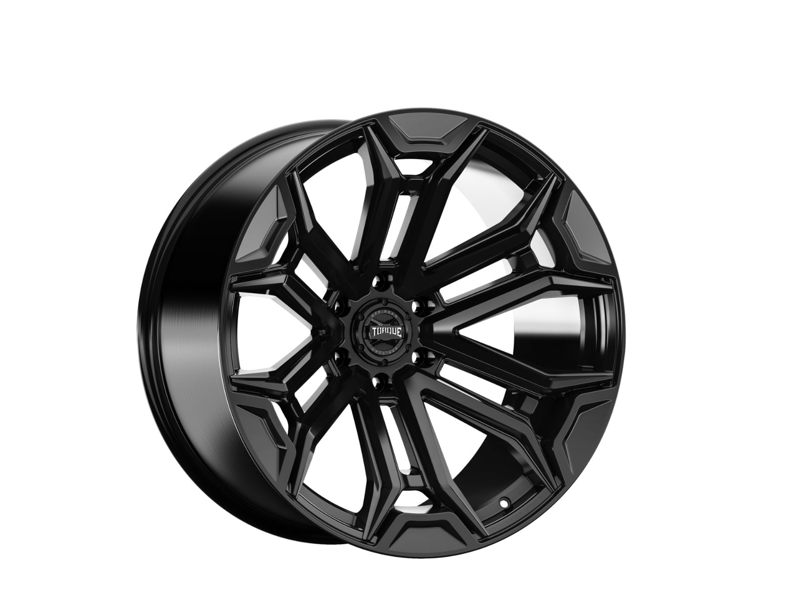Torque Maverick | Satin Black | 20x9 | 6x5.5 | -12mm by Rough Country