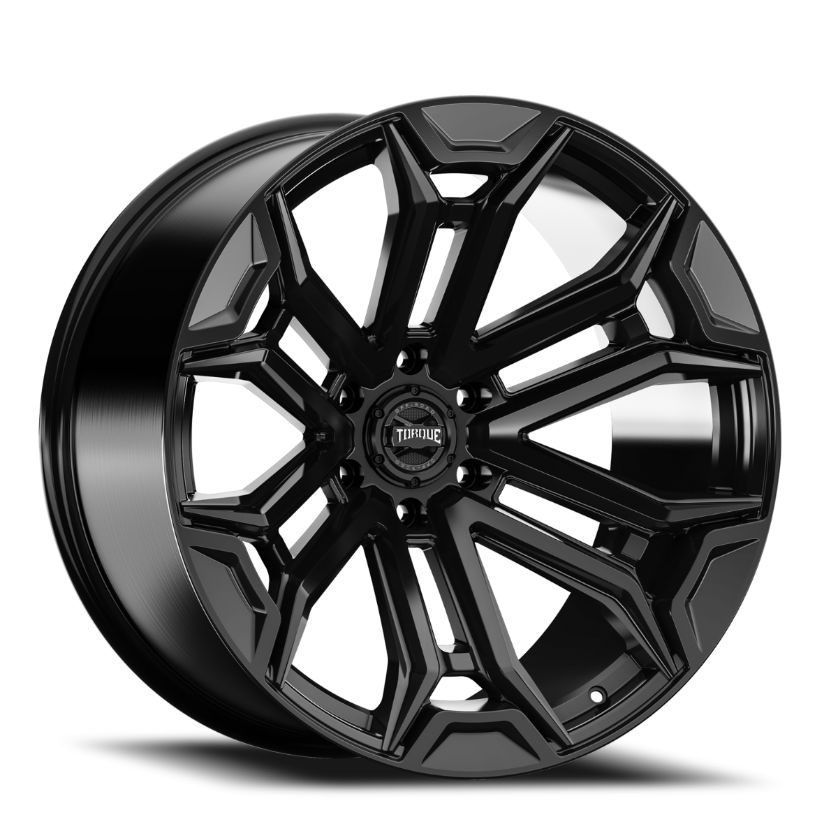 Torque Maverick | Satin Black | 20x9 | 6x5.5 | -12mm by Rough Country