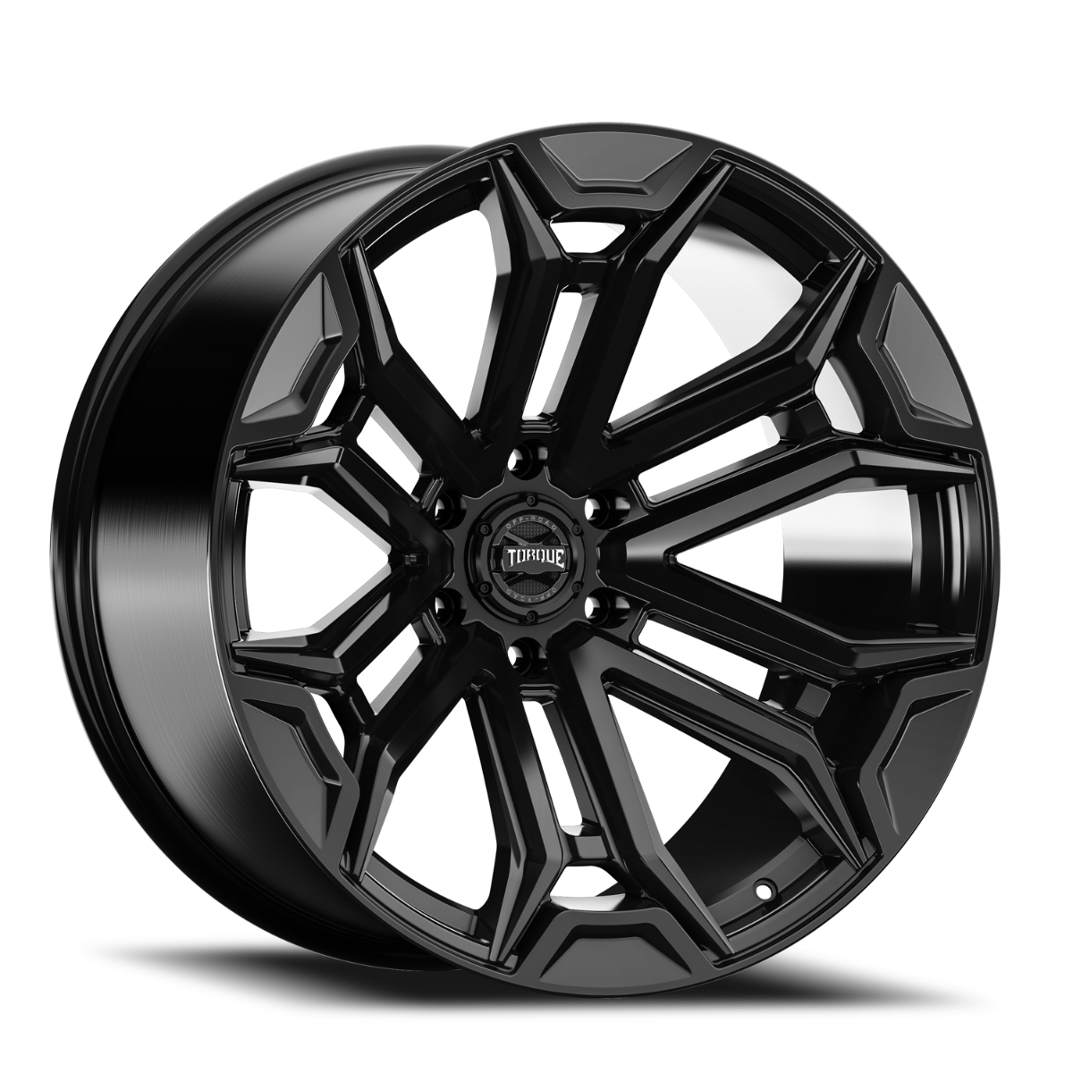 Torque Maverick | Satin Black | 20x9 | 6x5.5 | -12mm by Rough Country