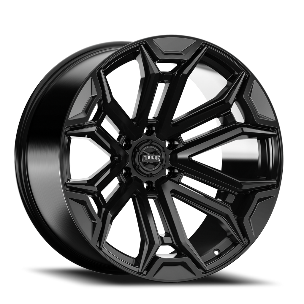 Torque Maverick | Satin Black | 20x9 | 6x5.5 | -12mm by Rough Country
