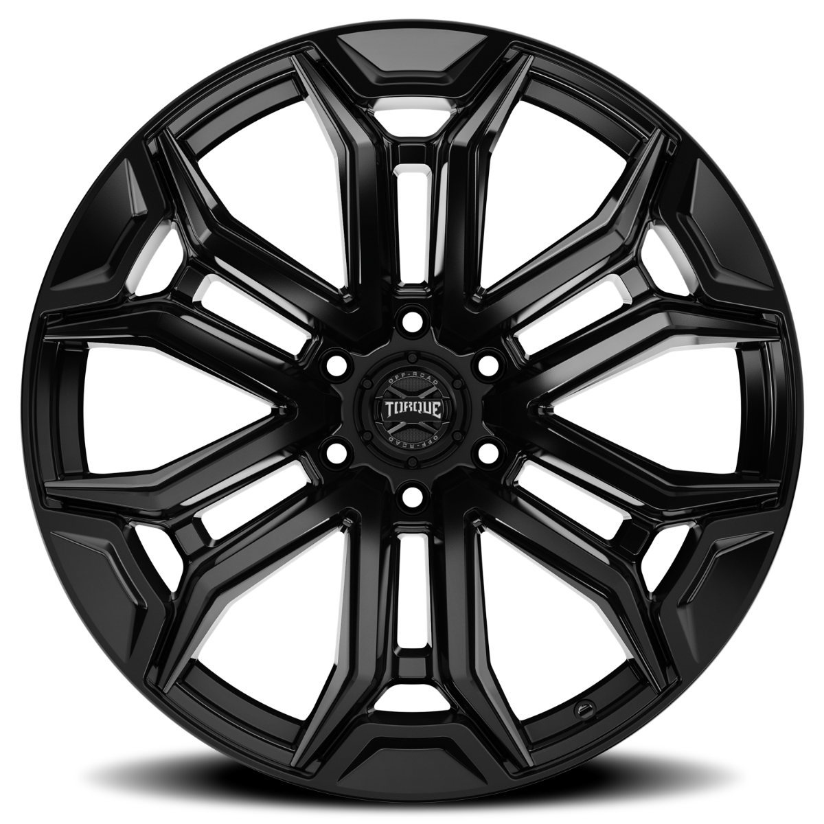 Torque Maverick | Satin Black | 20x9 | 6x5.5 | -12mm by Rough Country