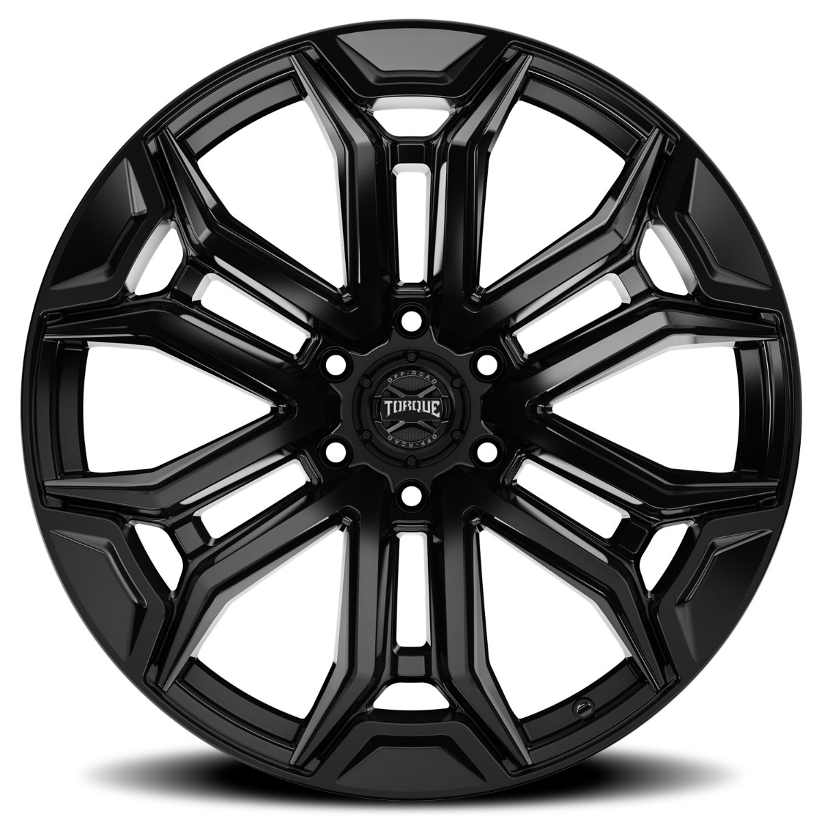 Torque Maverick | Satin Black | 20x9 | 6x5.5 | -12mm by Rough Country