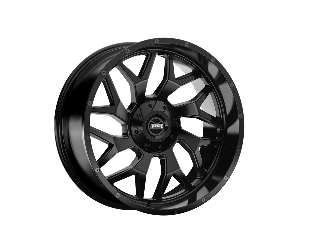 Torque Vortex | Satin Black | 20x9 | 6x5.5/6x135 | -12mm