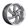 DESPERADO 22X10 6X5.5 78 +25 NGD by U.S. MAGS WHEELS