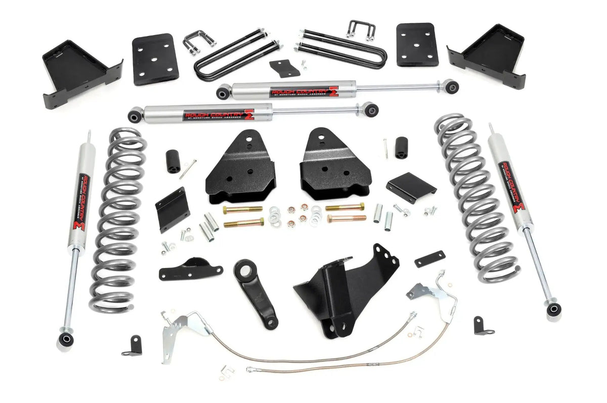 6 Inch Lift Kit | Gas | OVLD | M1 | Ford F-250 Super Duty 4WD (2011-2014) by Rough Country