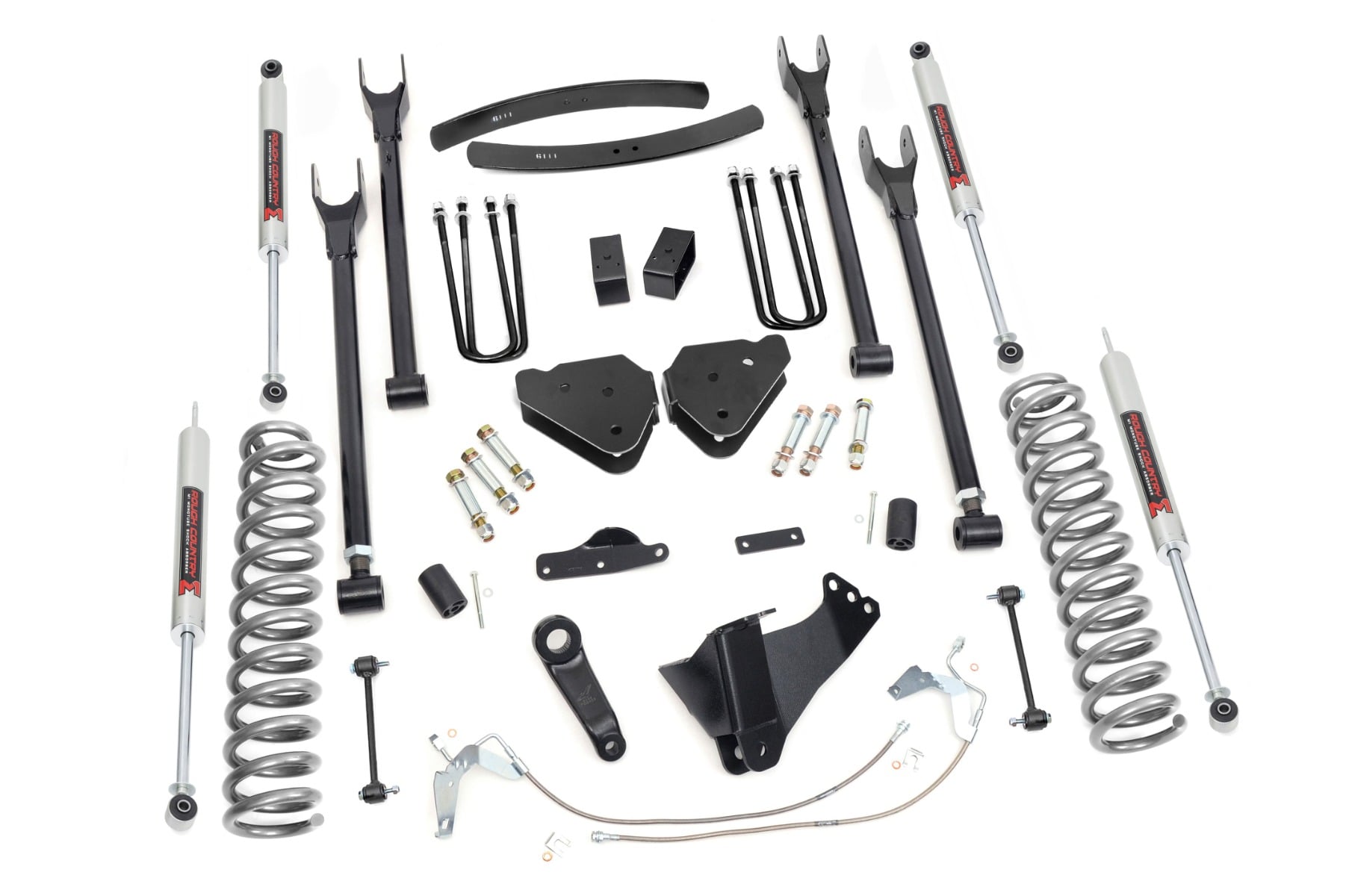 6 Inch Lift Kit | Diesel | 4 Link | M1 | Ford F-250/F-350 Super Duty (08-10) by Rough Country