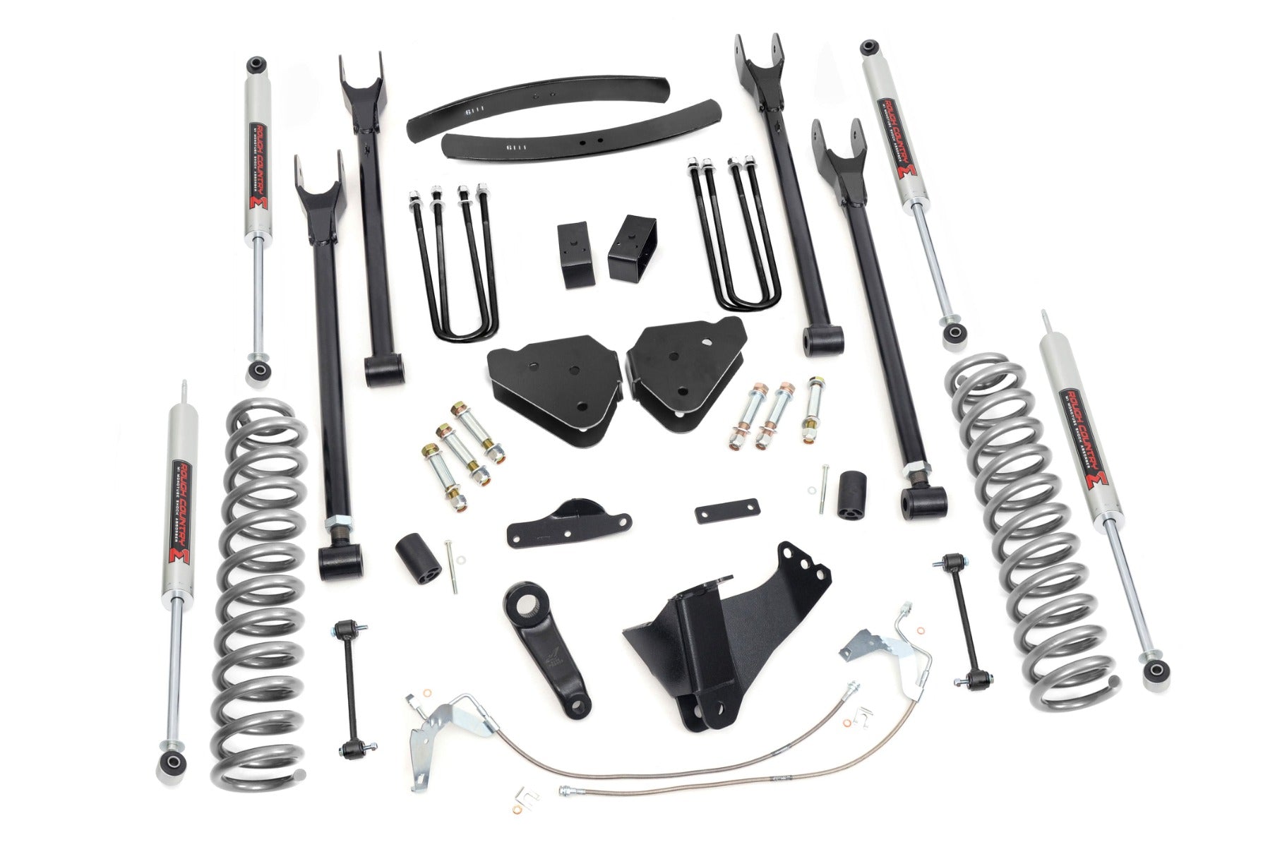 6 Inch Lift Kit | Diesel | 4 Link | M1 | Ford F-250/F-350 Super Duty (08-10) by Rough Country