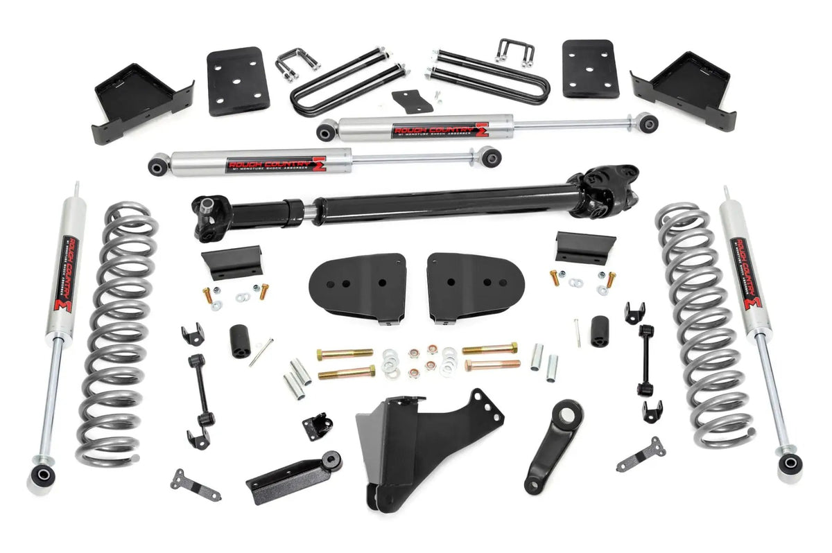 6 Inch Lift Kit | OVLDS | D/S | M1 | Ford F-250/F-350 Super Duty 4WD (23-26) by Rough Country