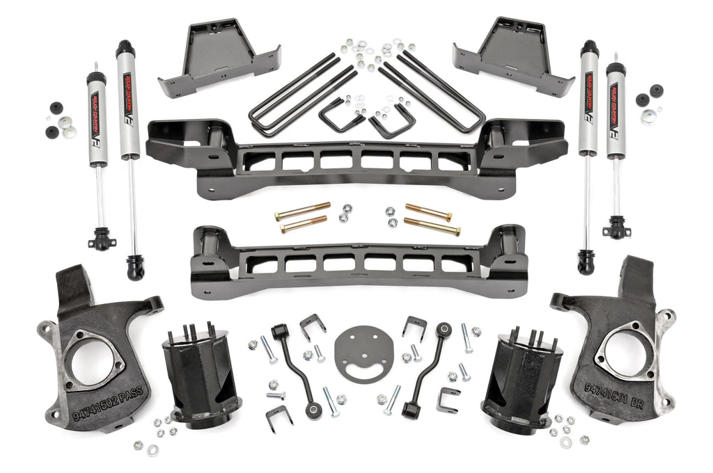 6 Inch Lift Kit | V2 Shocks | Chevy/GMC 1500 2WD (99-06 & Classic) by Rough Country