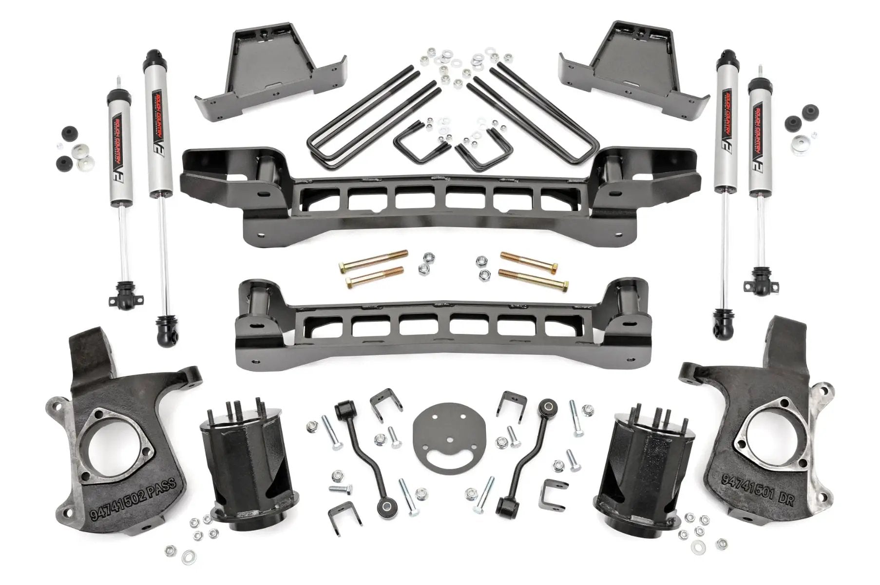 6 Inch Lift Kit | V2 Shocks | Chevy/GMC 1500 2WD (99-06 & Classic) by Rough Country
