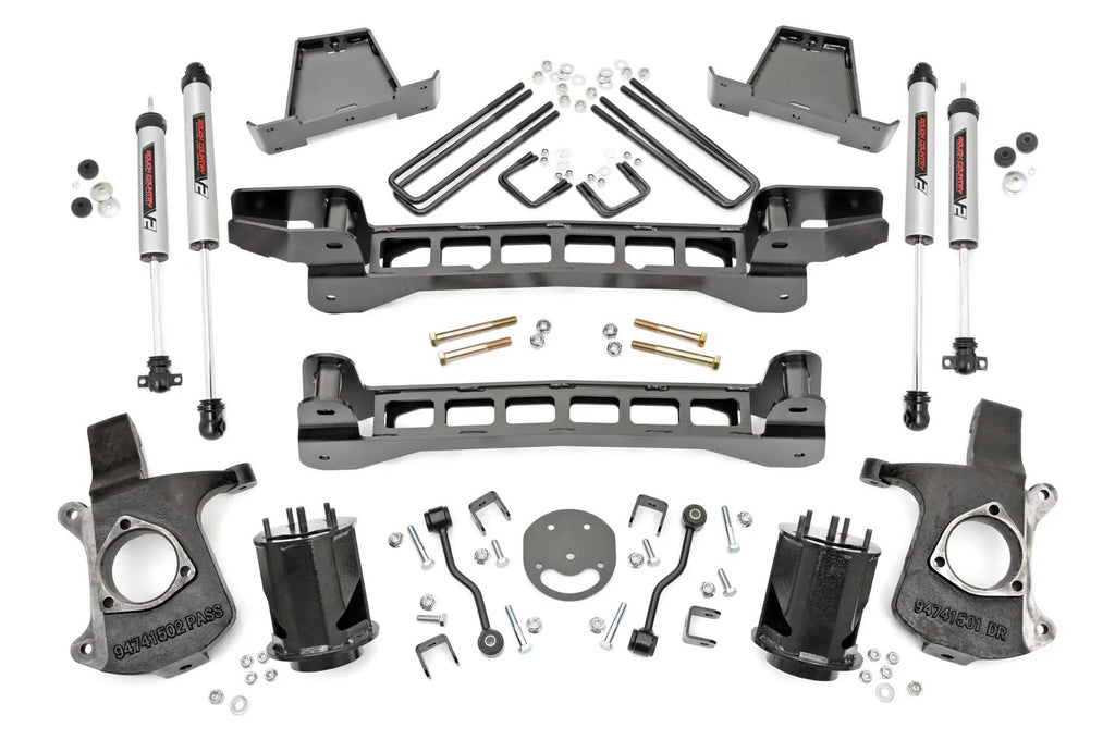 6 Inch Lift Kit | V2 Shocks | Chevy/GMC 1500 2WD (99-06 & Classic) by Rough Country