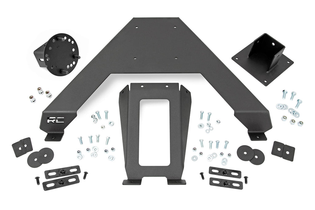 Bed Mount Spare Tire Carrier | Universal (5x5.5 6x5.5 6x135 & 5x5.0 Bolt Patterns) by Rough Country