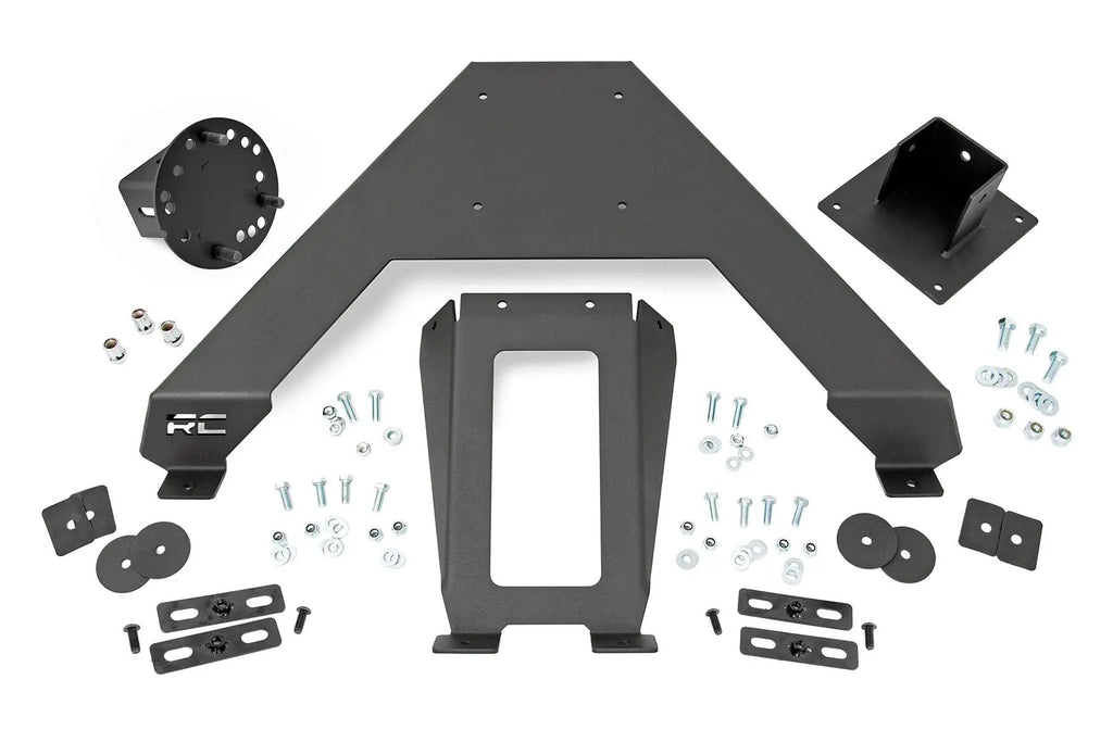 Bed Mount Spare Tire Carrier | Universal (5x5.5 6x5.5 6x135 & 5x5.0 Bolt Patterns) by Rough Country