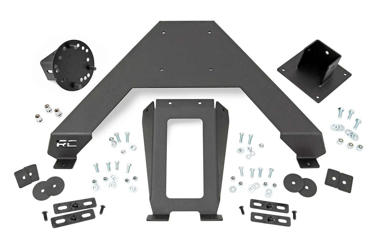 Bed Mount Spare Tire Carrier | Universal (5x5.5 6x5.5 6x135 & 5x5.0 Bolt Patterns) by Rough Country