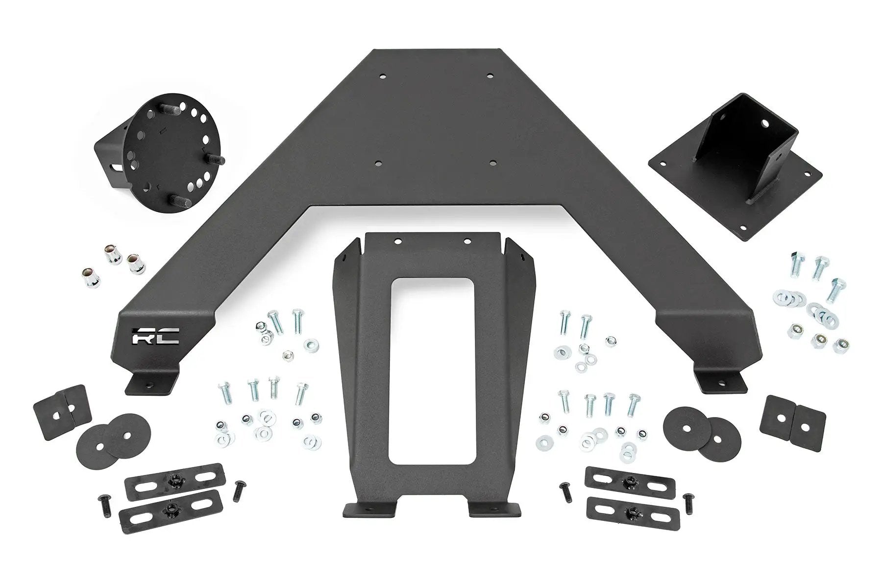 Bed Mount Spare Tire Carrier | Universal (5x5.5 6x5.5 6x135 & 5x5.0 Bolt Patterns) by Rough Country
