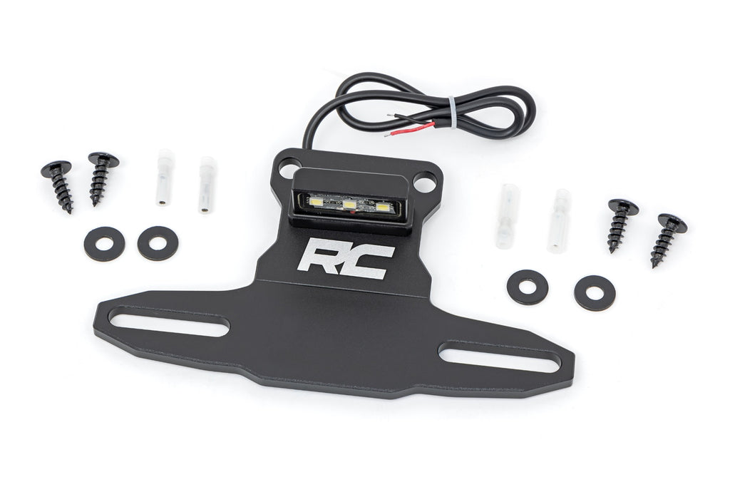 Universal License Plate Bracket | LED Lighted by Rough Country