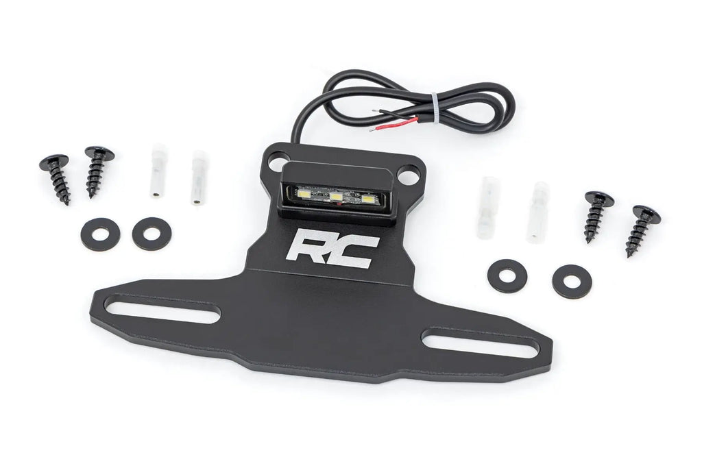 Universal License Plate Bracket | LED Lighted by Rough Country