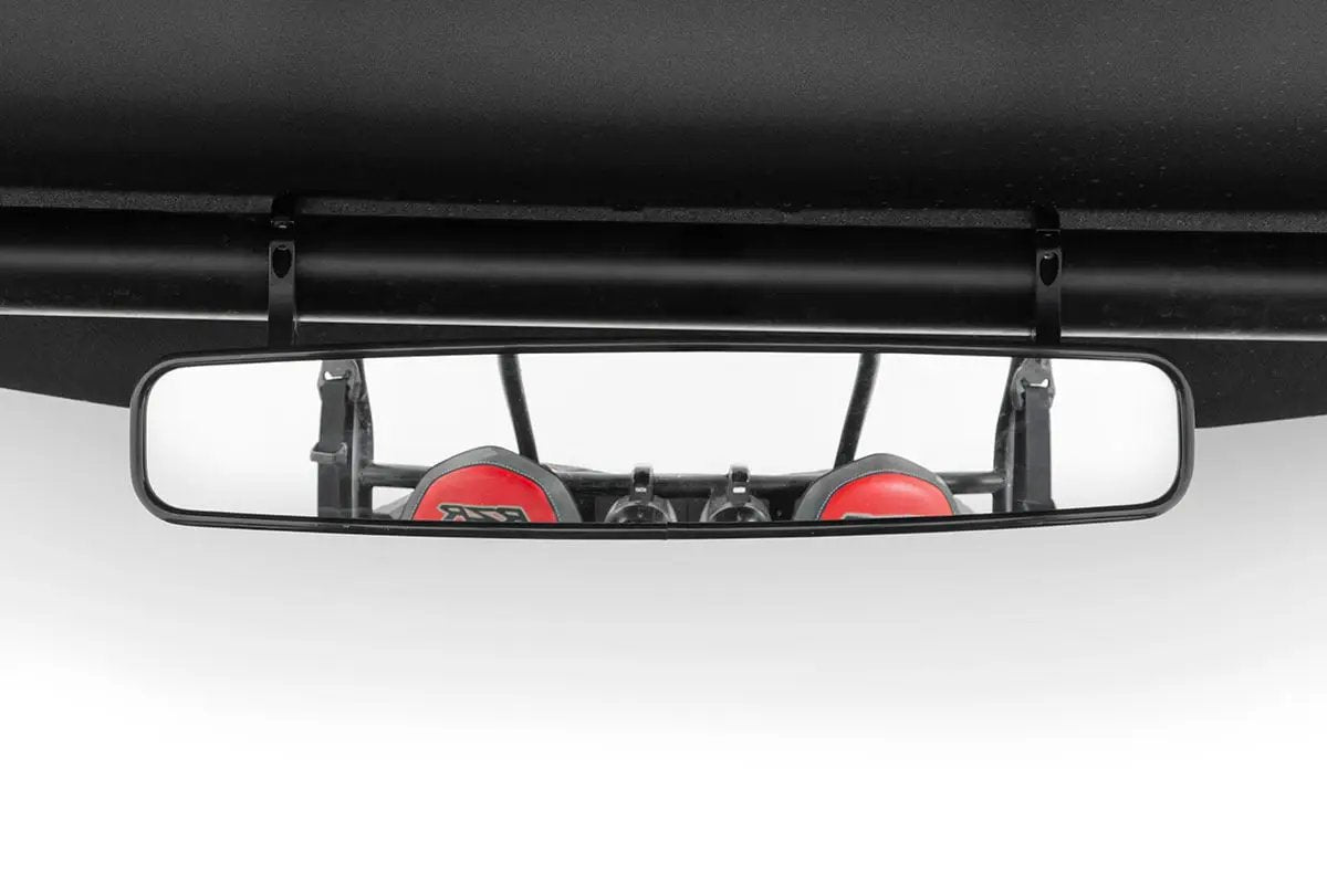 UTV Rear View Mirror | Convex | 17" x 3" | 1.75" Mount by Rough Country