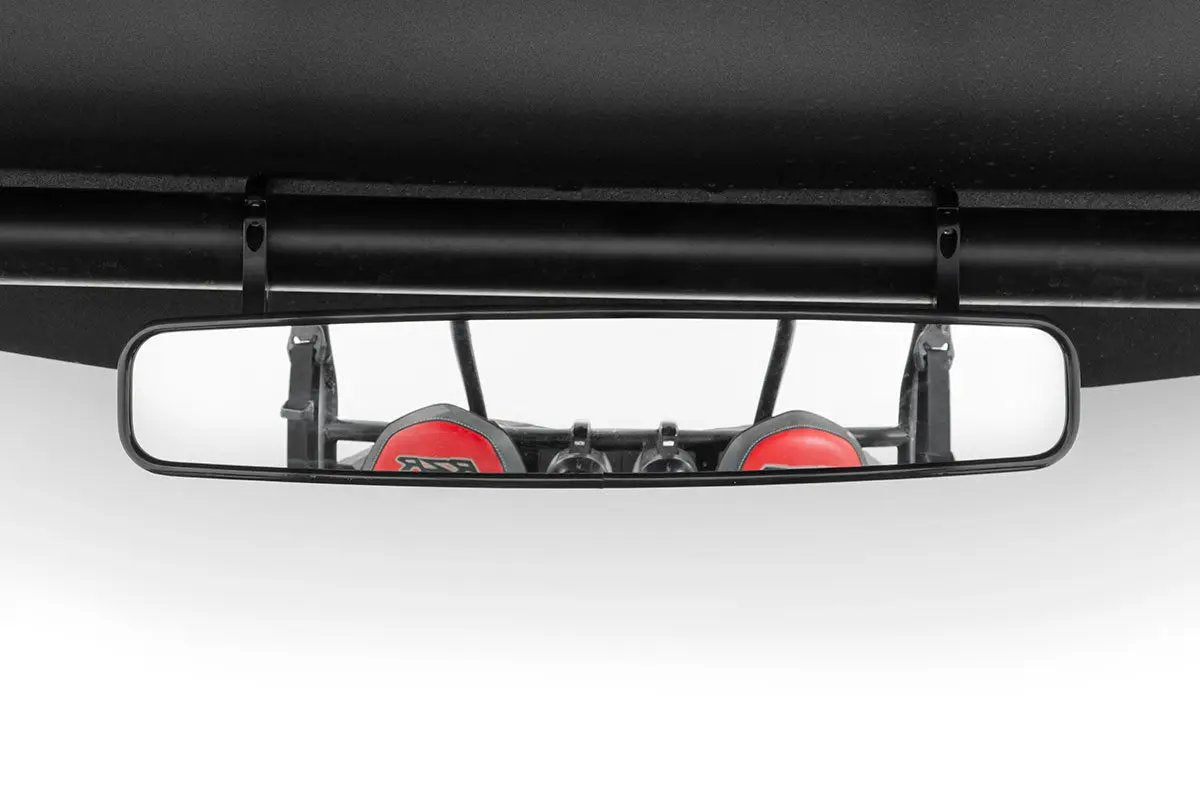 UTV Rear View Mirror | Convex | 17" x 3" | 1.75" Mount by Rough Country