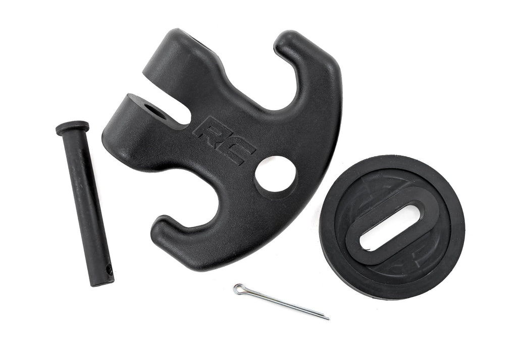 Multi-Function Winch Cleat | Black by Rough Country