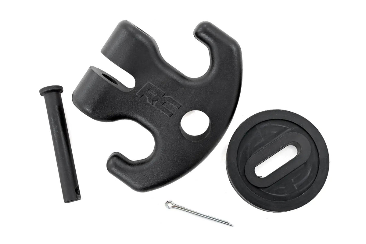 Multi-Function Winch Cleat | Black by Rough Country