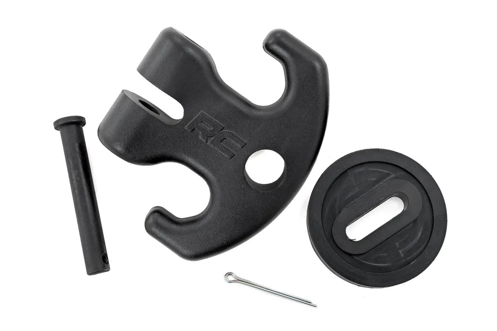 Multi-Function Winch Cleat | Black by Rough Country