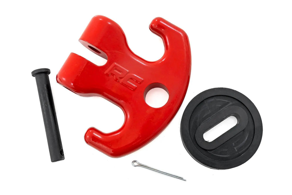 UTV Multi-Function Winch Cleat | Red by Rough Country