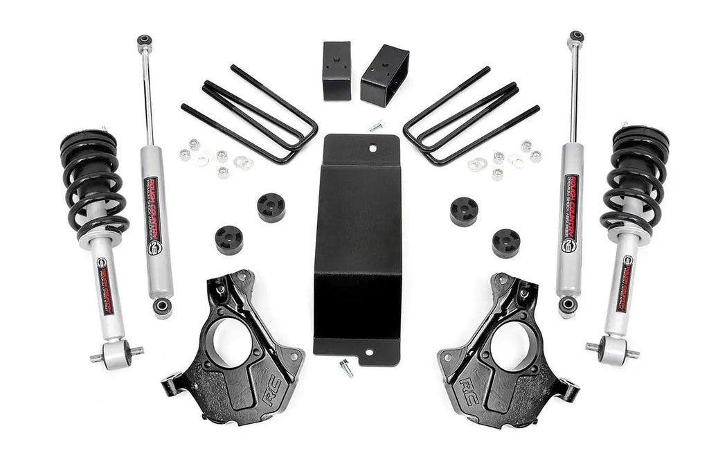 3.5 Inch Lift Kit | Cast Steel LCA| N3 Strut | Chevy/GMC 1500 (07-13) by Rough Country