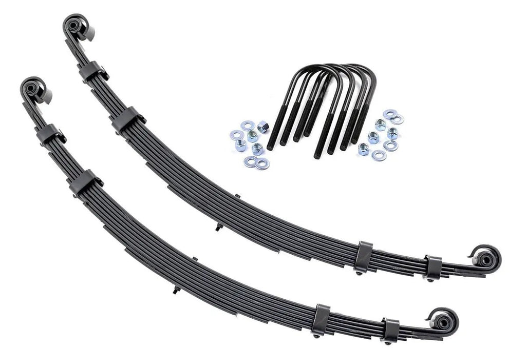 Front Leaf Springs | 2.5" Lift | Pair | Jeep CJ5/CJ7 5 4WD (1955-1975) by Rough Country