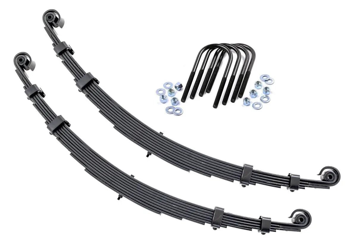 Front Leaf Springs | 2.5" Lift | Pair | Jeep CJ5/CJ7 5 4WD (1955-1975) by Rough Country