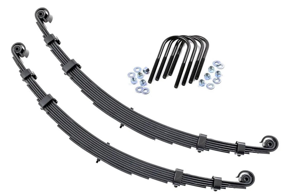 Front Leaf Springs | 2.5" Lift | Pair | Jeep CJ5/CJ7 5 4WD (1955-1975) by Rough Country