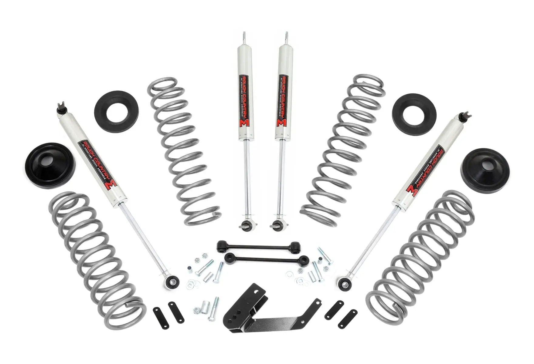 3.25 Inch Lift Kit | M1 | Jeep Wrangler Unlimited 2WD/4WD (2007-2018) by Rough Country