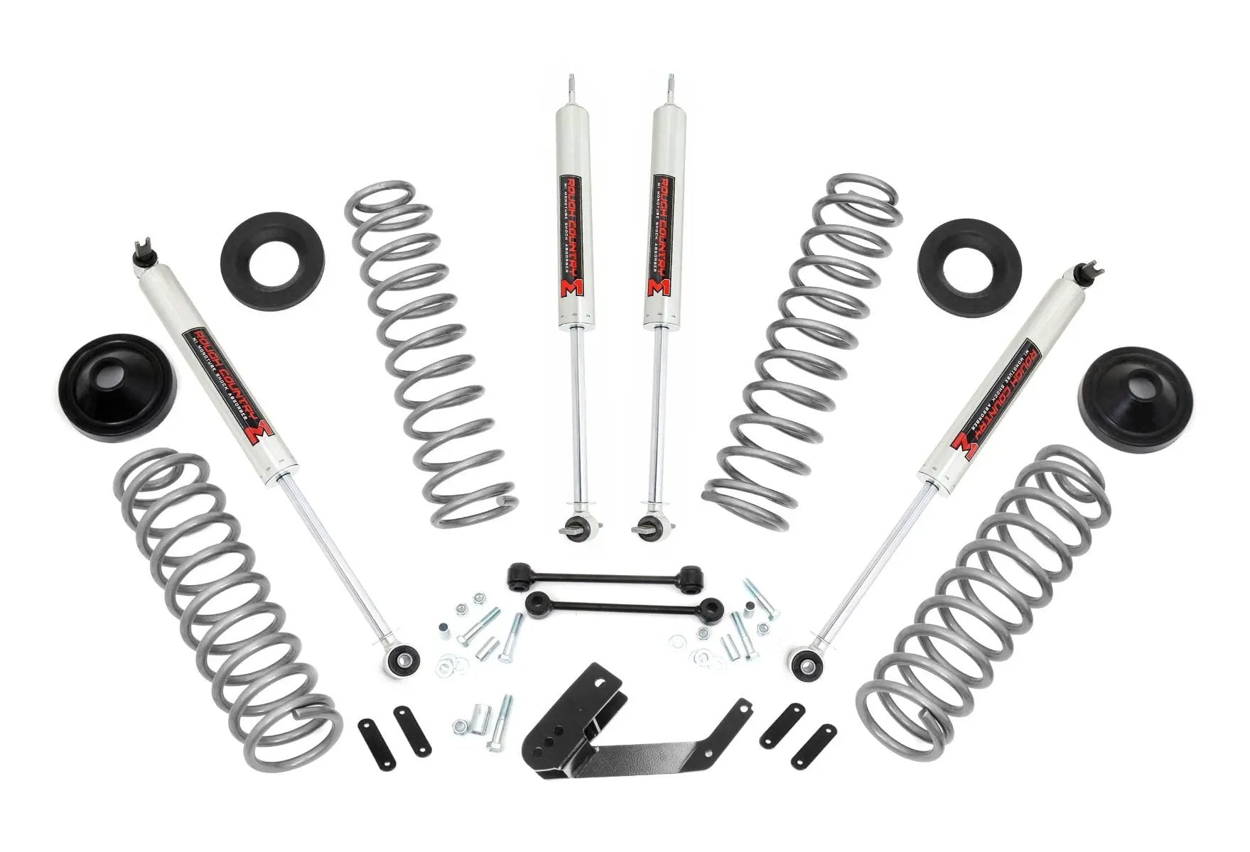 3.25 Inch Lift Kit | M1 | Jeep Wrangler Unlimited 2WD/4WD (2007-2018) by Rough Country