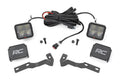LED Light Kit | Ditch Mount | 2" Spectrum Pair | Spot | Toyota Tacoma (16-23) by Rough Country