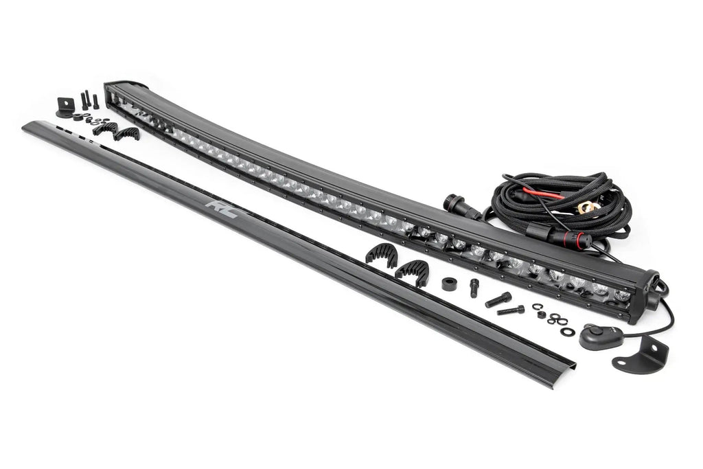40 Inch Black Series LED Light Bar | Curved | Single Row by Rough Country