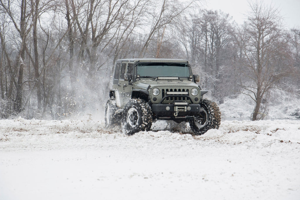 4 Inch Lift Kit | X-Series | M1 | Jeep Wrangler Unlimited 2WD/4WD (2007-2018) by Rough Country