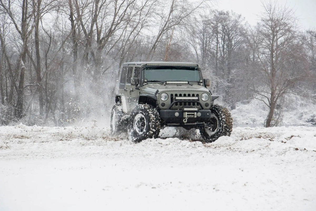 4 Inch Lift Kit | X-Series | Jeep Wrangler Unlimited 2WD/4WD (2007-2018) by Rough Country