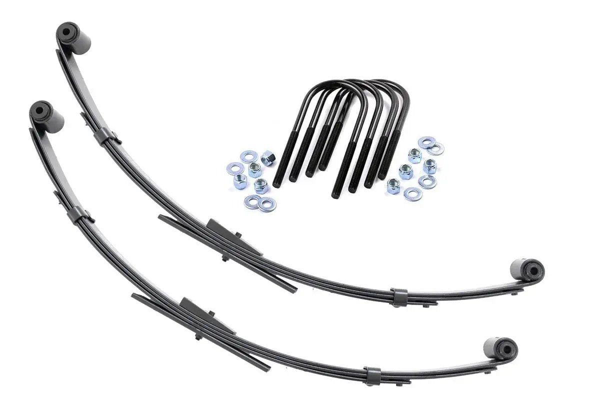 Rear Leaf Springs | 2.5" Lift | Pair | Jeep Wrangler YJ 4WD (1987-1995) by Rough Country