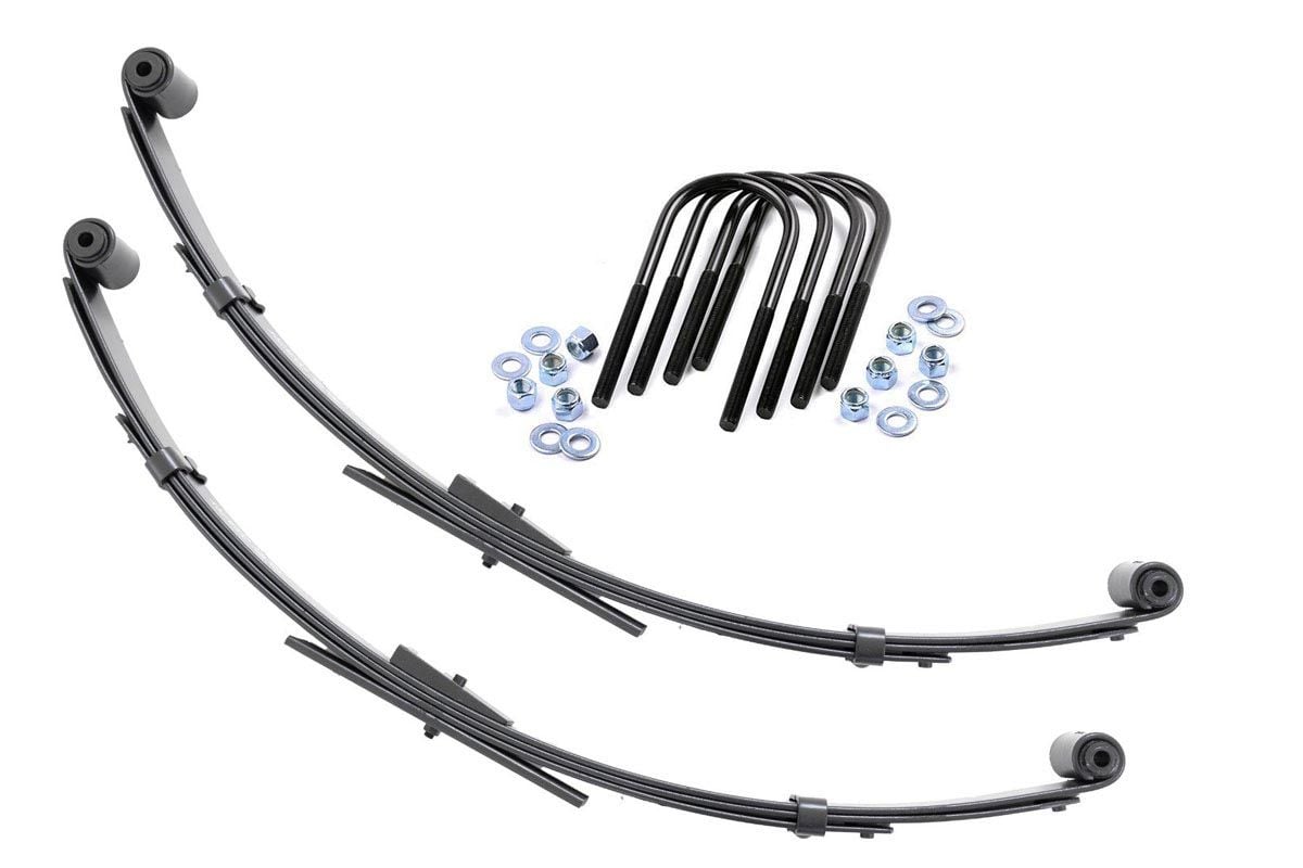 Rear Leaf Springs | 2.5" Lift | Pair | Jeep Wrangler YJ 4WD (1987-1995) by Rough Country