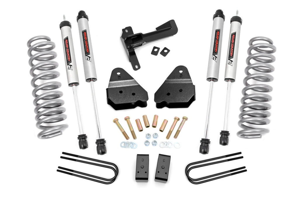 3 Inch Lift Kit | V2 | Front Diesel Coils | Ford F-250 Super Duty 4WD (17-22) by Rough Country